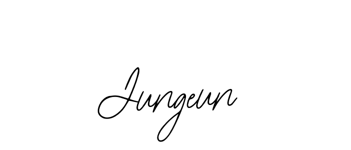 Also You can easily find your signature by using the search form. We will create Jungeun name handwritten signature images for you free of cost using Bearetta-2O07w sign style. Jungeun signature style 12 images and pictures png