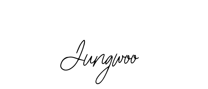 This is the best signature style for the Jungwoo name. Also you like these signature font (Bearetta-2O07w). Mix name signature. Jungwoo signature style 12 images and pictures png