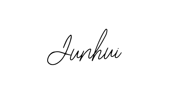 Create a beautiful signature design for name Junhui. With this signature (Bearetta-2O07w) fonts, you can make a handwritten signature for free. Junhui signature style 12 images and pictures png