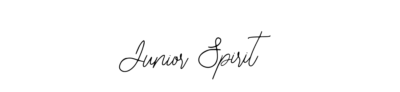 Create a beautiful signature design for name Junior Spirit. With this signature (Bearetta-2O07w) fonts, you can make a handwritten signature for free. Junior Spirit signature style 12 images and pictures png