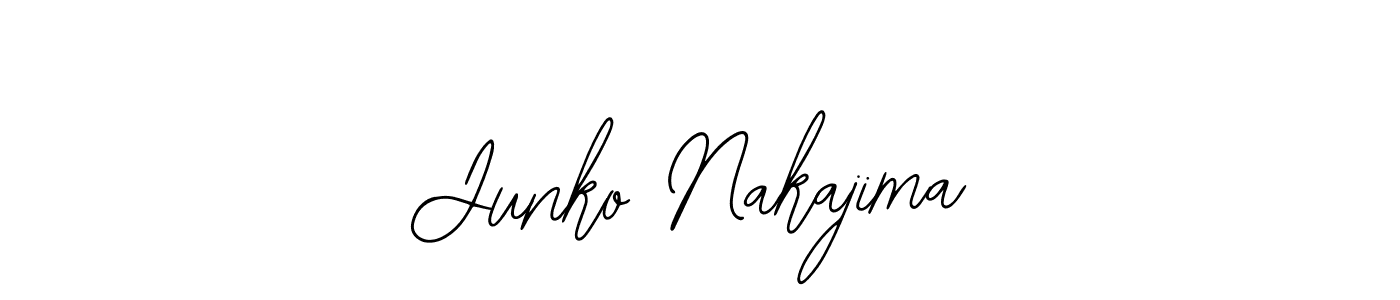 How to make Junko Nakajima signature? Bearetta-2O07w is a professional autograph style. Create handwritten signature for Junko Nakajima name. Junko Nakajima signature style 12 images and pictures png