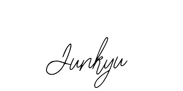 Make a beautiful signature design for name Junkyu. Use this online signature maker to create a handwritten signature for free. Junkyu signature style 12 images and pictures png