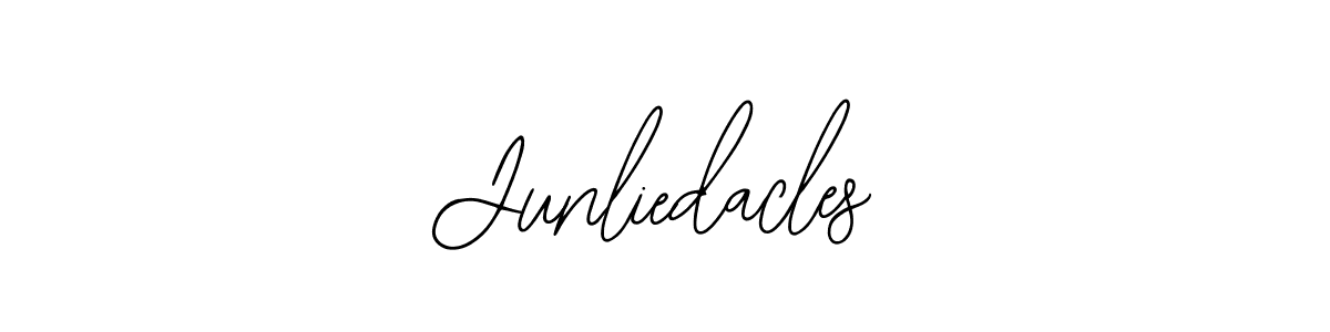 Design your own signature with our free online signature maker. With this signature software, you can create a handwritten (Bearetta-2O07w) signature for name Junliedacles. Junliedacles signature style 12 images and pictures png