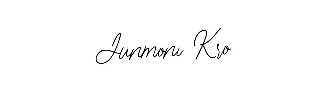 How to Draw Junmoni Kro signature style? Bearetta-2O07w is a latest design signature styles for name Junmoni Kro. Junmoni Kro signature style 12 images and pictures png