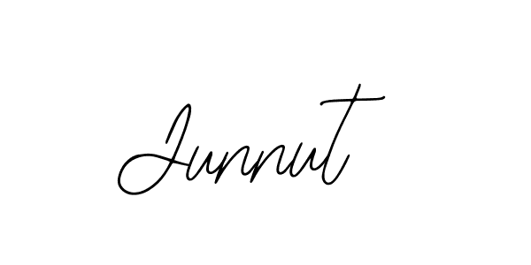 Use a signature maker to create a handwritten signature online. With this signature software, you can design (Bearetta-2O07w) your own signature for name Junnut. Junnut signature style 12 images and pictures png
