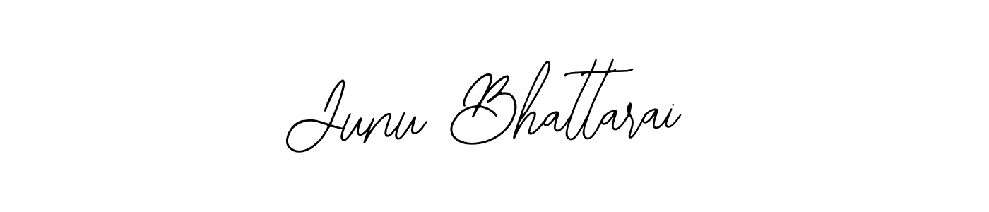Design your own signature with our free online signature maker. With this signature software, you can create a handwritten (Bearetta-2O07w) signature for name Junu Bhattarai. Junu Bhattarai signature style 12 images and pictures png