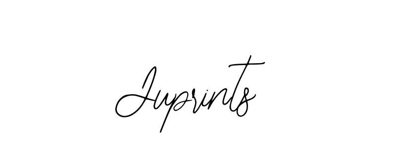 How to make Juprints name signature. Use Bearetta-2O07w style for creating short signs online. This is the latest handwritten sign. Juprints signature style 12 images and pictures png