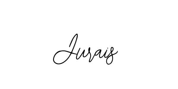 How to make Jurais name signature. Use Bearetta-2O07w style for creating short signs online. This is the latest handwritten sign. Jurais signature style 12 images and pictures png