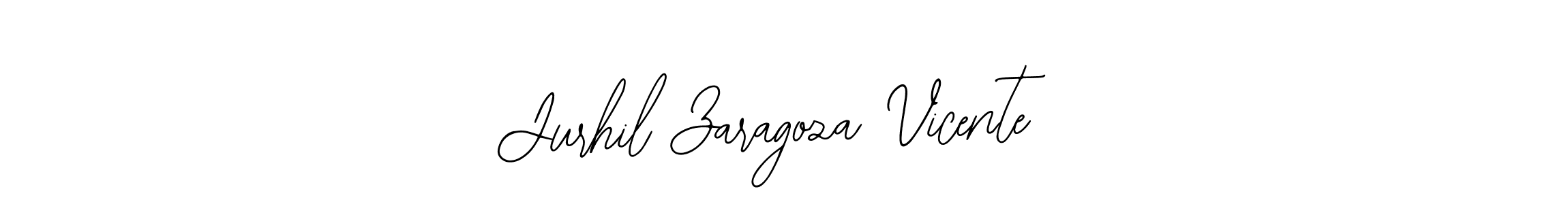 Also You can easily find your signature by using the search form. We will create Jurhil Zaragoza Vicente name handwritten signature images for you free of cost using Bearetta-2O07w sign style. Jurhil Zaragoza Vicente signature style 12 images and pictures png