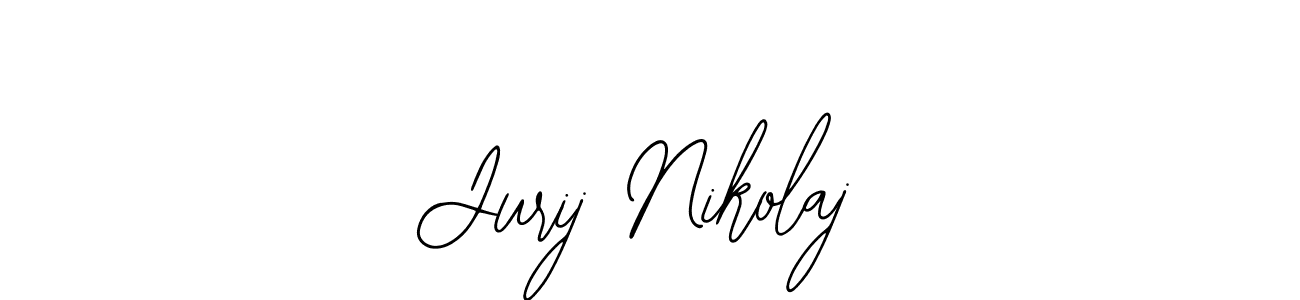 Bearetta-2O07w is a professional signature style that is perfect for those who want to add a touch of class to their signature. It is also a great choice for those who want to make their signature more unique. Get Jurij Nikolaj name to fancy signature for free. Jurij Nikolaj signature style 12 images and pictures png