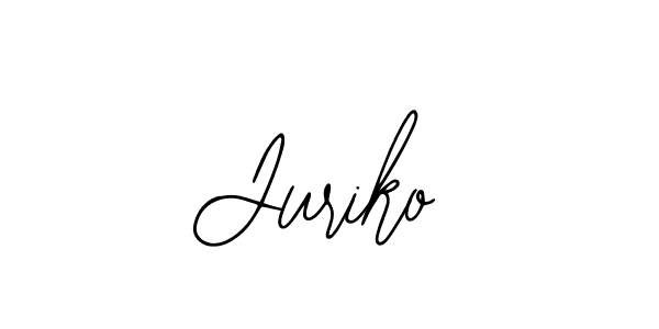 The best way (Bearetta-2O07w) to make a short signature is to pick only two or three words in your name. The name Juriko include a total of six letters. For converting this name. Juriko signature style 12 images and pictures png