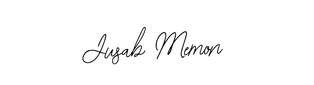if you are searching for the best signature style for your name Jusab Memon. so please give up your signature search. here we have designed multiple signature styles  using Bearetta-2O07w. Jusab Memon signature style 12 images and pictures png