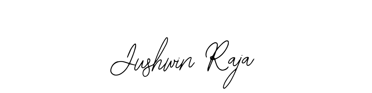Make a beautiful signature design for name Jushwin Raja. With this signature (Bearetta-2O07w) style, you can create a handwritten signature for free. Jushwin Raja signature style 12 images and pictures png