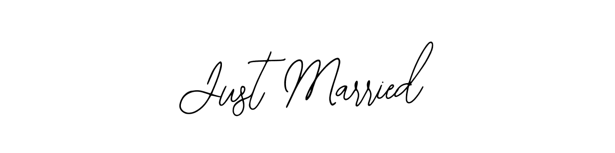 The best way (Bearetta-2O07w) to make a short signature is to pick only two or three words in your name. The name Just Married include a total of six letters. For converting this name. Just Married signature style 12 images and pictures png
