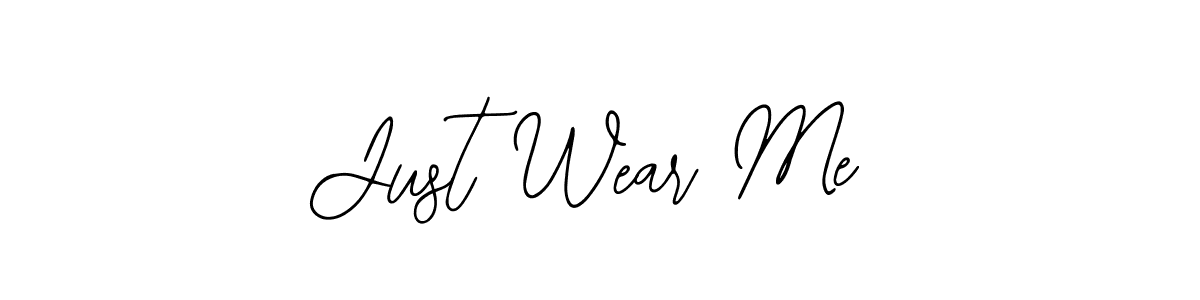 How to make Just Wear Me name signature. Use Bearetta-2O07w style for creating short signs online. This is the latest handwritten sign. Just Wear Me signature style 12 images and pictures png
