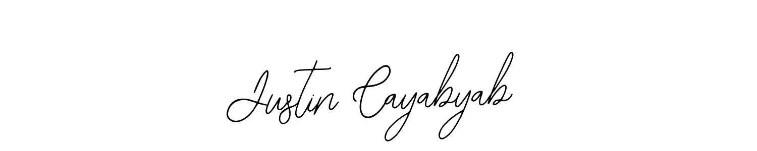 Similarly Bearetta-2O07w is the best handwritten signature design. Signature creator online .You can use it as an online autograph creator for name Justin Cayabyab. Justin Cayabyab signature style 12 images and pictures png