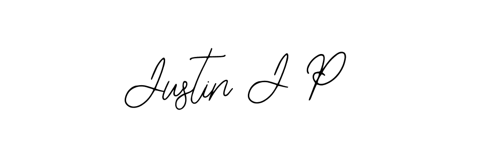 How to Draw Justin J P signature style? Bearetta-2O07w is a latest design signature styles for name Justin J P. Justin J P signature style 12 images and pictures png