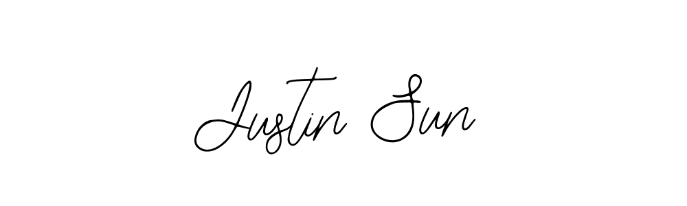 Make a beautiful signature design for name Justin Sun. With this signature (Bearetta-2O07w) style, you can create a handwritten signature for free. Justin Sun signature style 12 images and pictures png