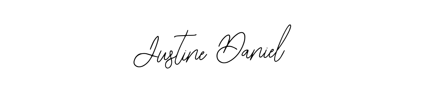 The best way (Bearetta-2O07w) to make a short signature is to pick only two or three words in your name. The name Justine Daniel include a total of six letters. For converting this name. Justine Daniel signature style 12 images and pictures png