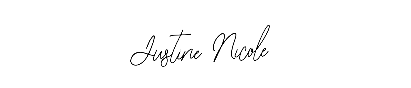 Make a beautiful signature design for name Justine Nicole. Use this online signature maker to create a handwritten signature for free. Justine Nicole signature style 12 images and pictures png