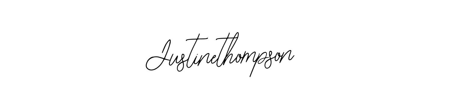 You should practise on your own different ways (Bearetta-2O07w) to write your name (Justinethompson) in signature. don't let someone else do it for you. Justinethompson signature style 12 images and pictures png