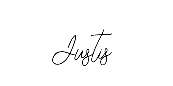 How to make Justis name signature. Use Bearetta-2O07w style for creating short signs online. This is the latest handwritten sign. Justis signature style 12 images and pictures png