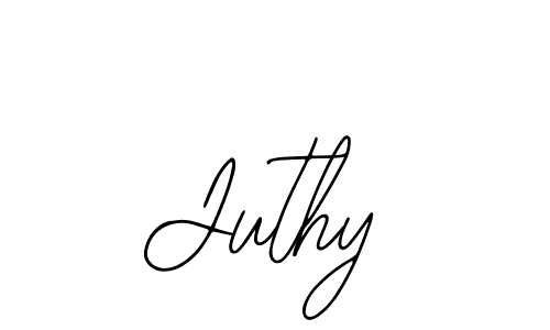 Juthy stylish signature style. Best Handwritten Sign (Bearetta-2O07w) for my name. Handwritten Signature Collection Ideas for my name Juthy. Juthy signature style 12 images and pictures png