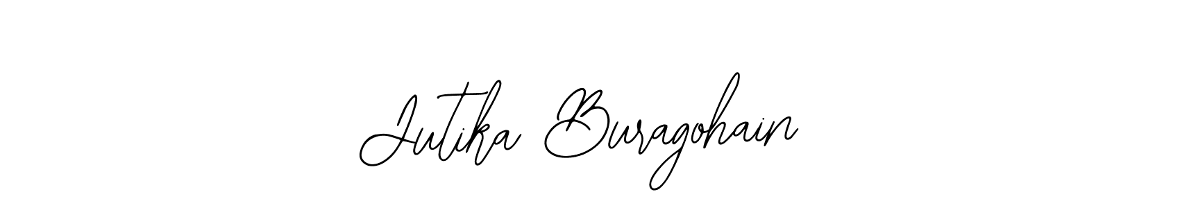 Create a beautiful signature design for name Jutika Buragohain. With this signature (Bearetta-2O07w) fonts, you can make a handwritten signature for free. Jutika Buragohain signature style 12 images and pictures png