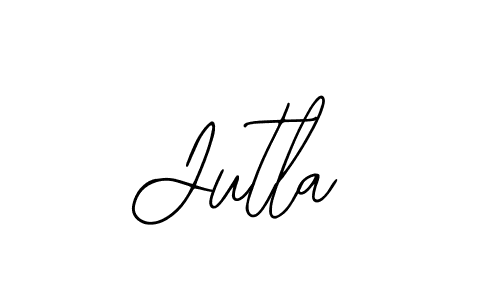 Also You can easily find your signature by using the search form. We will create Jutla name handwritten signature images for you free of cost using Bearetta-2O07w sign style. Jutla signature style 12 images and pictures png