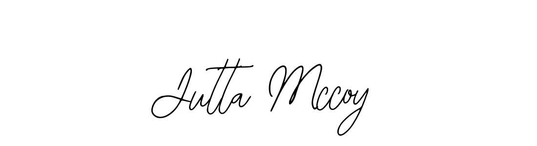 Jutta Mccoy stylish signature style. Best Handwritten Sign (Bearetta-2O07w) for my name. Handwritten Signature Collection Ideas for my name Jutta Mccoy. Jutta Mccoy signature style 12 images and pictures png