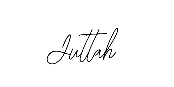 Design your own signature with our free online signature maker. With this signature software, you can create a handwritten (Bearetta-2O07w) signature for name Juttah. Juttah signature style 12 images and pictures png