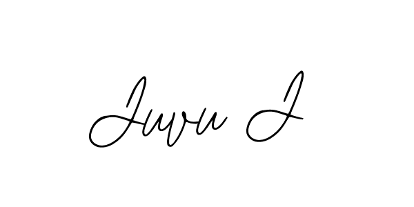 Make a beautiful signature design for name Juvu J. With this signature (Bearetta-2O07w) style, you can create a handwritten signature for free. Juvu J signature style 12 images and pictures png