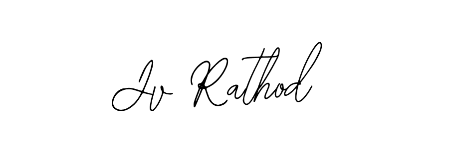You can use this online signature creator to create a handwritten signature for the name Jv Rathod. This is the best online autograph maker. Jv Rathod signature style 12 images and pictures png