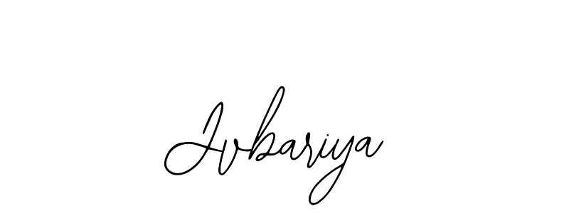 if you are searching for the best signature style for your name Jvbariya. so please give up your signature search. here we have designed multiple signature styles  using Bearetta-2O07w. Jvbariya signature style 12 images and pictures png