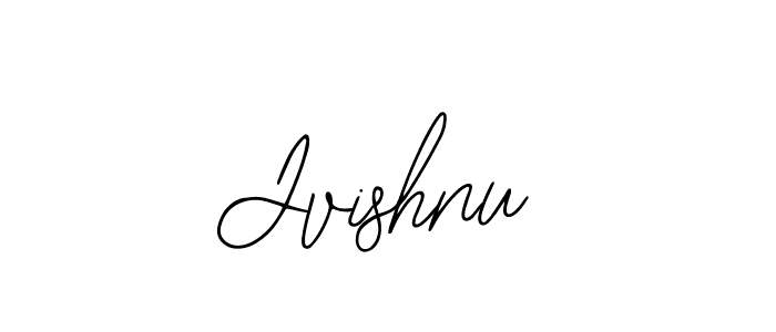 Jvishnu stylish signature style. Best Handwritten Sign (Bearetta-2O07w) for my name. Handwritten Signature Collection Ideas for my name Jvishnu. Jvishnu signature style 12 images and pictures png