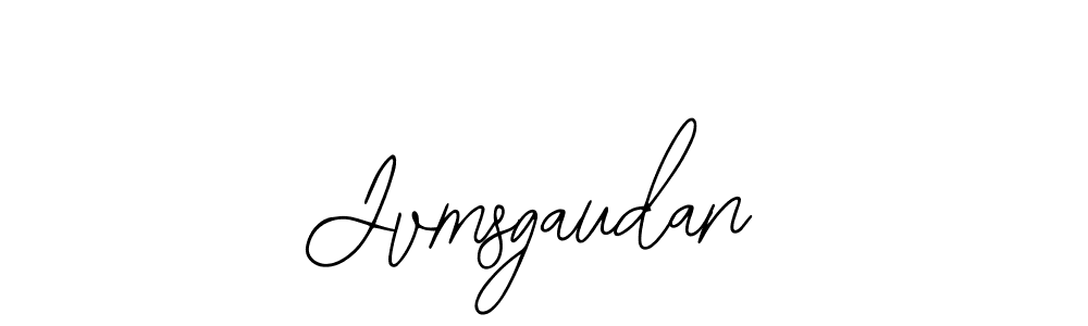 How to make Jvmsgaudan signature? Bearetta-2O07w is a professional autograph style. Create handwritten signature for Jvmsgaudan name. Jvmsgaudan signature style 12 images and pictures png