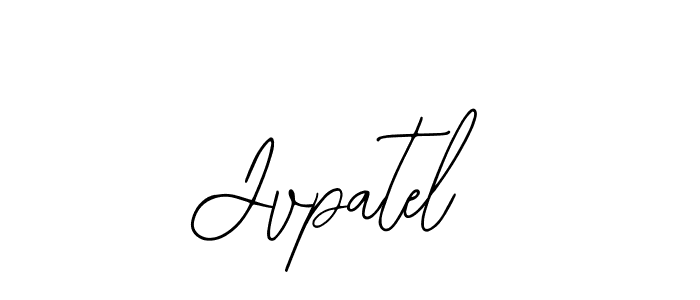 You should practise on your own different ways (Bearetta-2O07w) to write your name (Jvpatel) in signature. don't let someone else do it for you. Jvpatel signature style 12 images and pictures png