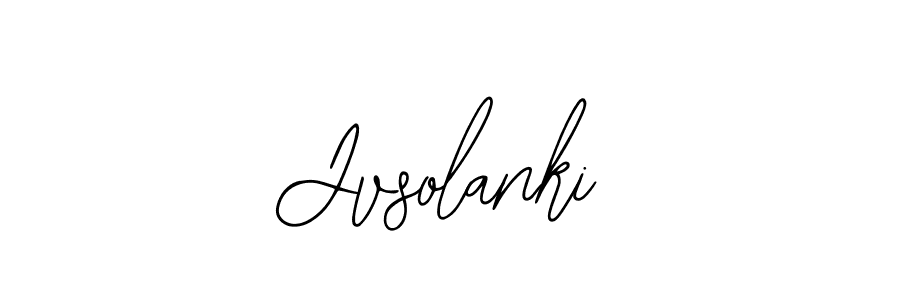 The best way (Bearetta-2O07w) to make a short signature is to pick only two or three words in your name. The name Jvsolanki include a total of six letters. For converting this name. Jvsolanki signature style 12 images and pictures png