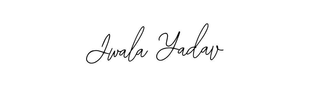 Also You can easily find your signature by using the search form. We will create Jwala Yadav name handwritten signature images for you free of cost using Bearetta-2O07w sign style. Jwala Yadav signature style 12 images and pictures png