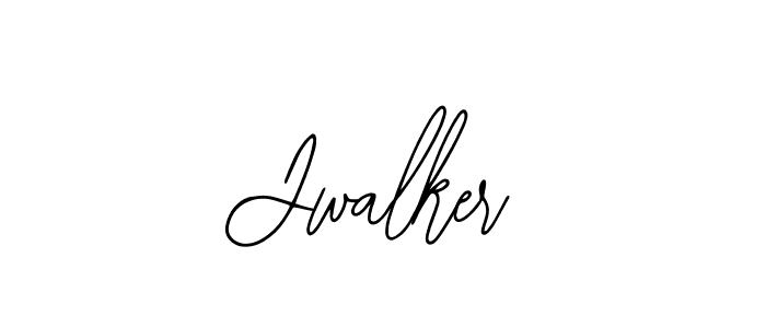 Make a beautiful signature design for name Jwalker. With this signature (Bearetta-2O07w) style, you can create a handwritten signature for free. Jwalker signature style 12 images and pictures png