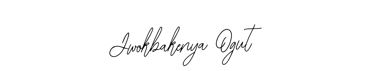 Make a beautiful signature design for name Jwokbakenya Ogut. With this signature (Bearetta-2O07w) style, you can create a handwritten signature for free. Jwokbakenya Ogut signature style 12 images and pictures png