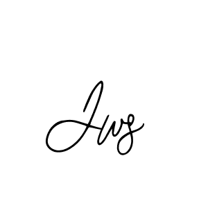 Use a signature maker to create a handwritten signature online. With this signature software, you can design (Bearetta-2O07w) your own signature for name Jws. Jws signature style 12 images and pictures png