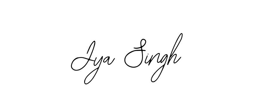 How to make Jya Singh signature? Bearetta-2O07w is a professional autograph style. Create handwritten signature for Jya Singh name. Jya Singh signature style 12 images and pictures png