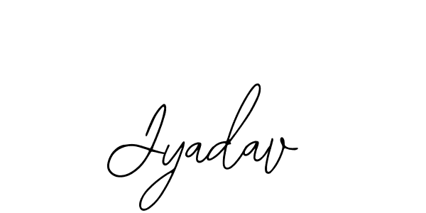 How to make Jyadav signature? Bearetta-2O07w is a professional autograph style. Create handwritten signature for Jyadav name. Jyadav signature style 12 images and pictures png