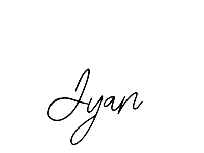 Similarly Bearetta-2O07w is the best handwritten signature design. Signature creator online .You can use it as an online autograph creator for name Jyan. Jyan signature style 12 images and pictures png
