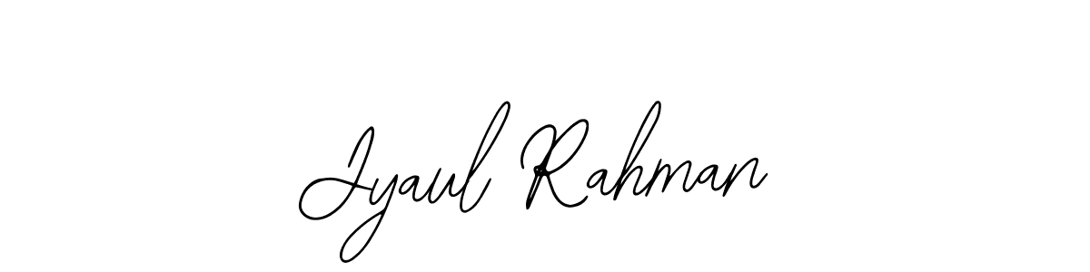 Create a beautiful signature design for name Jyaul Rahman. With this signature (Bearetta-2O07w) fonts, you can make a handwritten signature for free. Jyaul Rahman signature style 12 images and pictures png