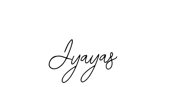 Bearetta-2O07w is a professional signature style that is perfect for those who want to add a touch of class to their signature. It is also a great choice for those who want to make their signature more unique. Get Jyayas name to fancy signature for free. Jyayas signature style 12 images and pictures png