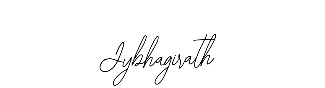 You should practise on your own different ways (Bearetta-2O07w) to write your name (Jybhagirath) in signature. don't let someone else do it for you. Jybhagirath signature style 12 images and pictures png