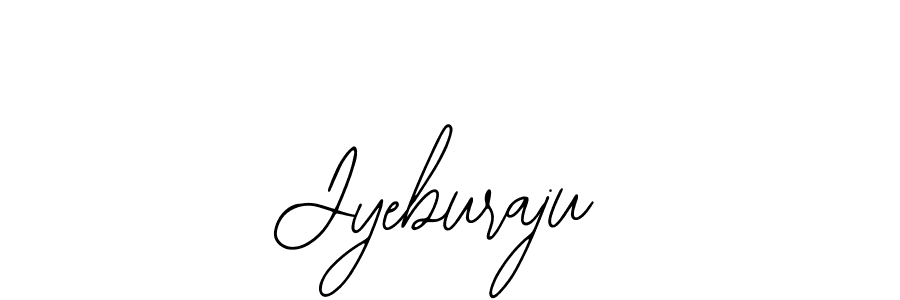 Make a beautiful signature design for name Jyeburaju. With this signature (Bearetta-2O07w) style, you can create a handwritten signature for free. Jyeburaju signature style 12 images and pictures png