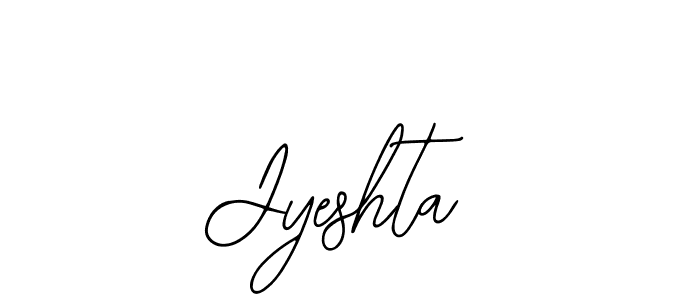 How to make Jyeshta signature? Bearetta-2O07w is a professional autograph style. Create handwritten signature for Jyeshta name. Jyeshta signature style 12 images and pictures png